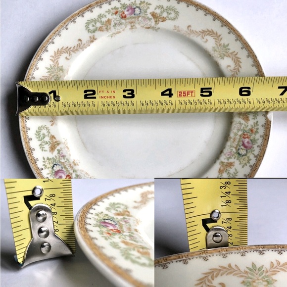 3/$15 Vintage ROYAL EMBASSY Pueblo Bread & Butter Plate Round Dish White 6 1/2” - Picture 6 of 16